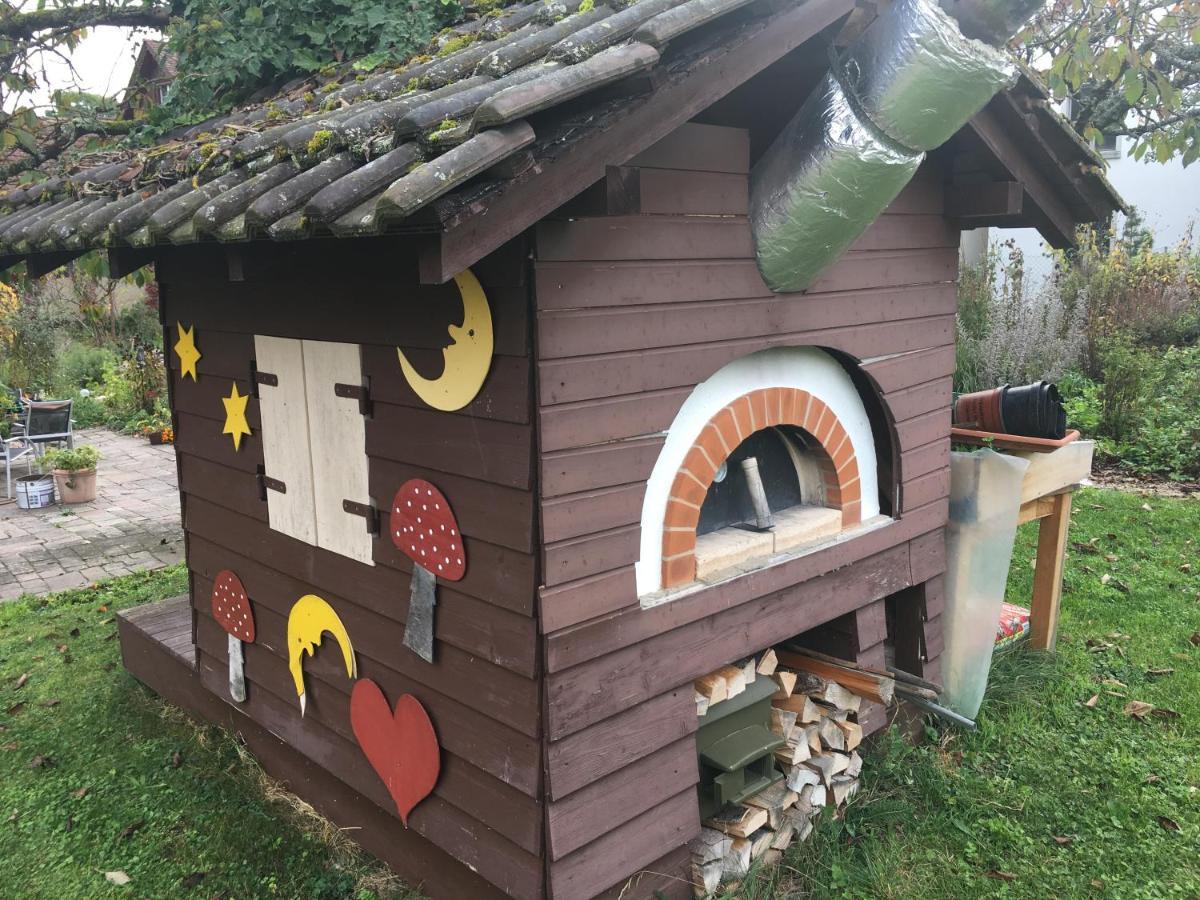 Ferienhaus Mit Naturgarten Dachsen Exterior foto
