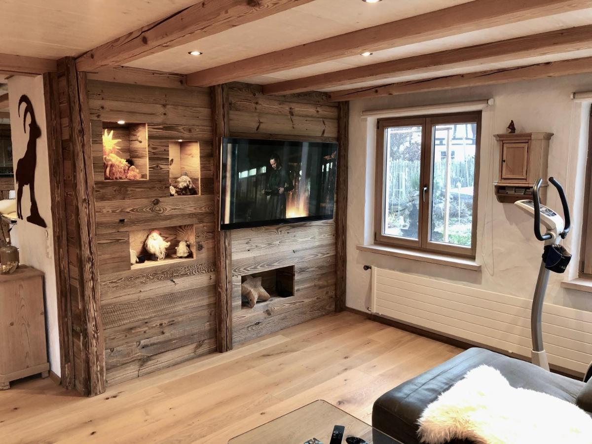 Ferienhaus Mit Naturgarten Dachsen Exterior foto