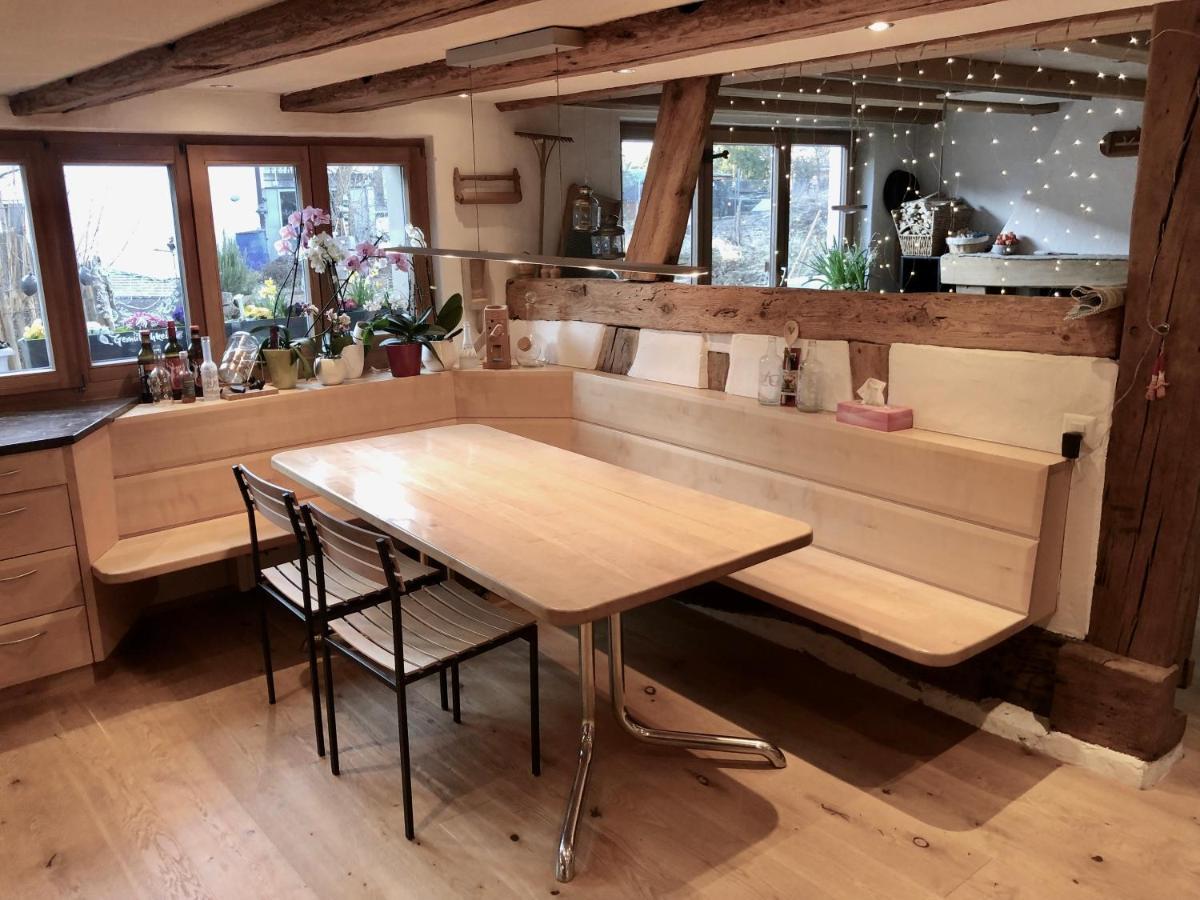 Ferienhaus Mit Naturgarten Dachsen Exterior foto