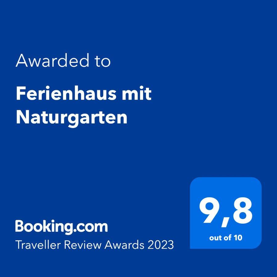 Ferienhaus Mit Naturgarten Dachsen Exterior foto